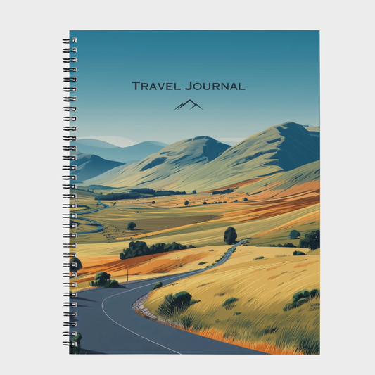 Golden Fields Travellers Spiral Notebook
