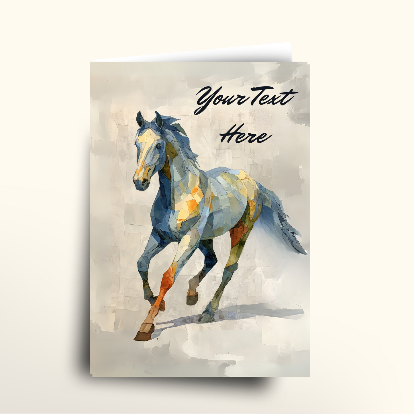 Gracefulness of a Horse - Card