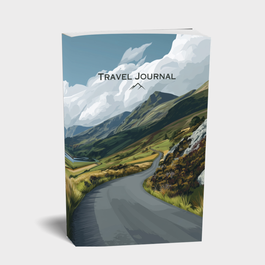 Green Fields Travellers Softcover Notebook