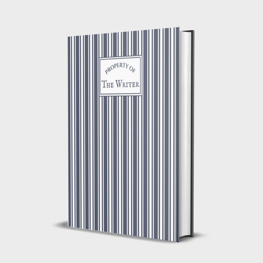 Ticking Stripe Notebooks