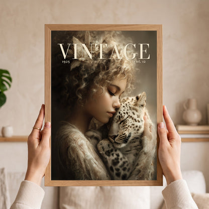 Vintage — Caramel Leopard Embrace