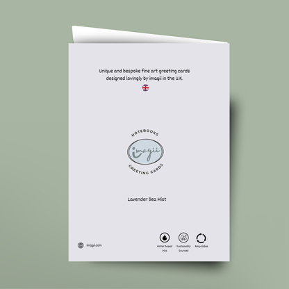 Lavender Sea Mist Card