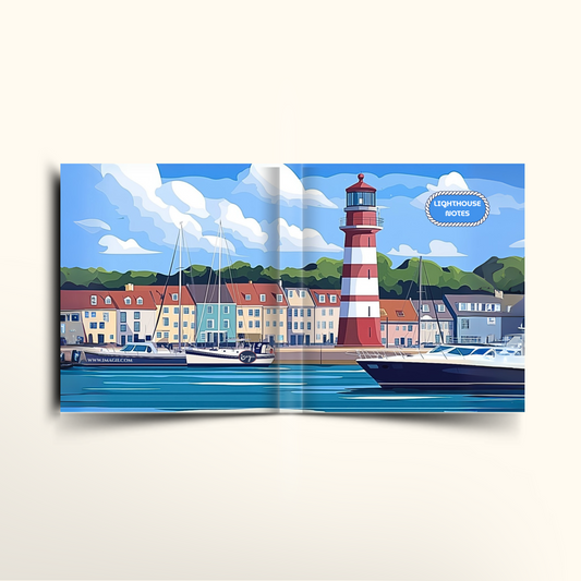 Lighthouse Serenity - Square