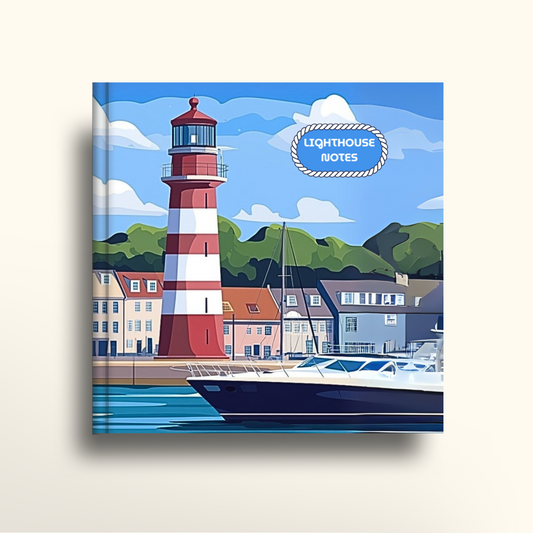 Lighthouse Serenity - Square