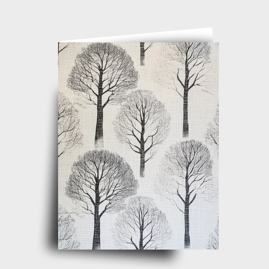 Linen Trees Cards