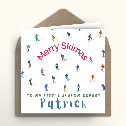 Merry Skimas - Square Card