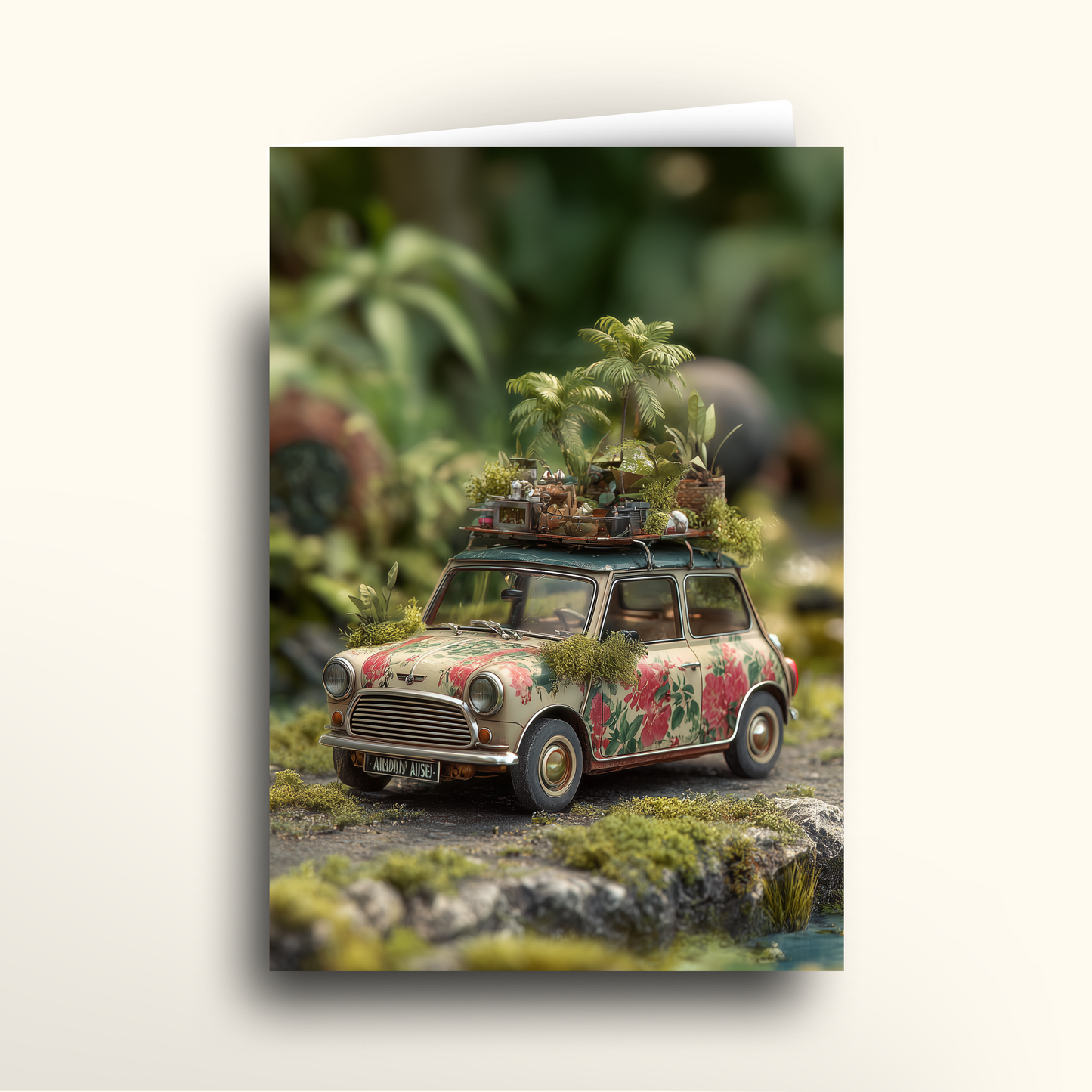 Mini Palm Trees - Card