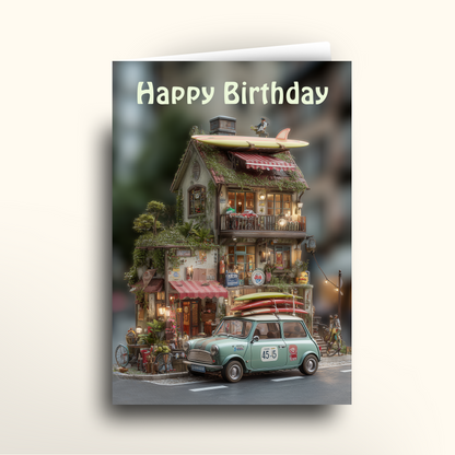 Mini Surf Shop - Card