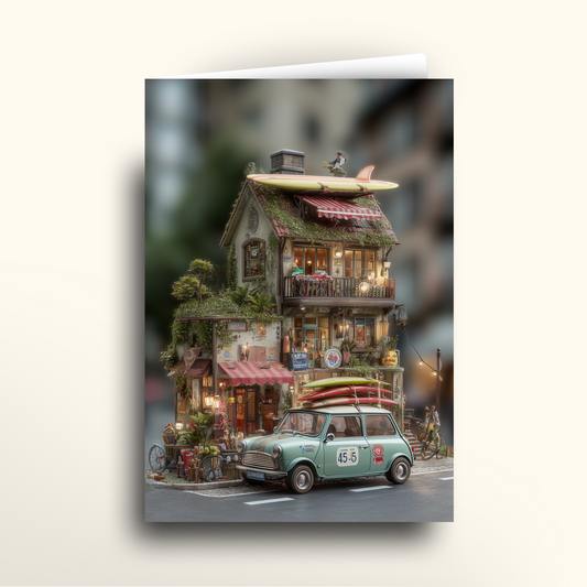 Mini Surf Shop - Card
