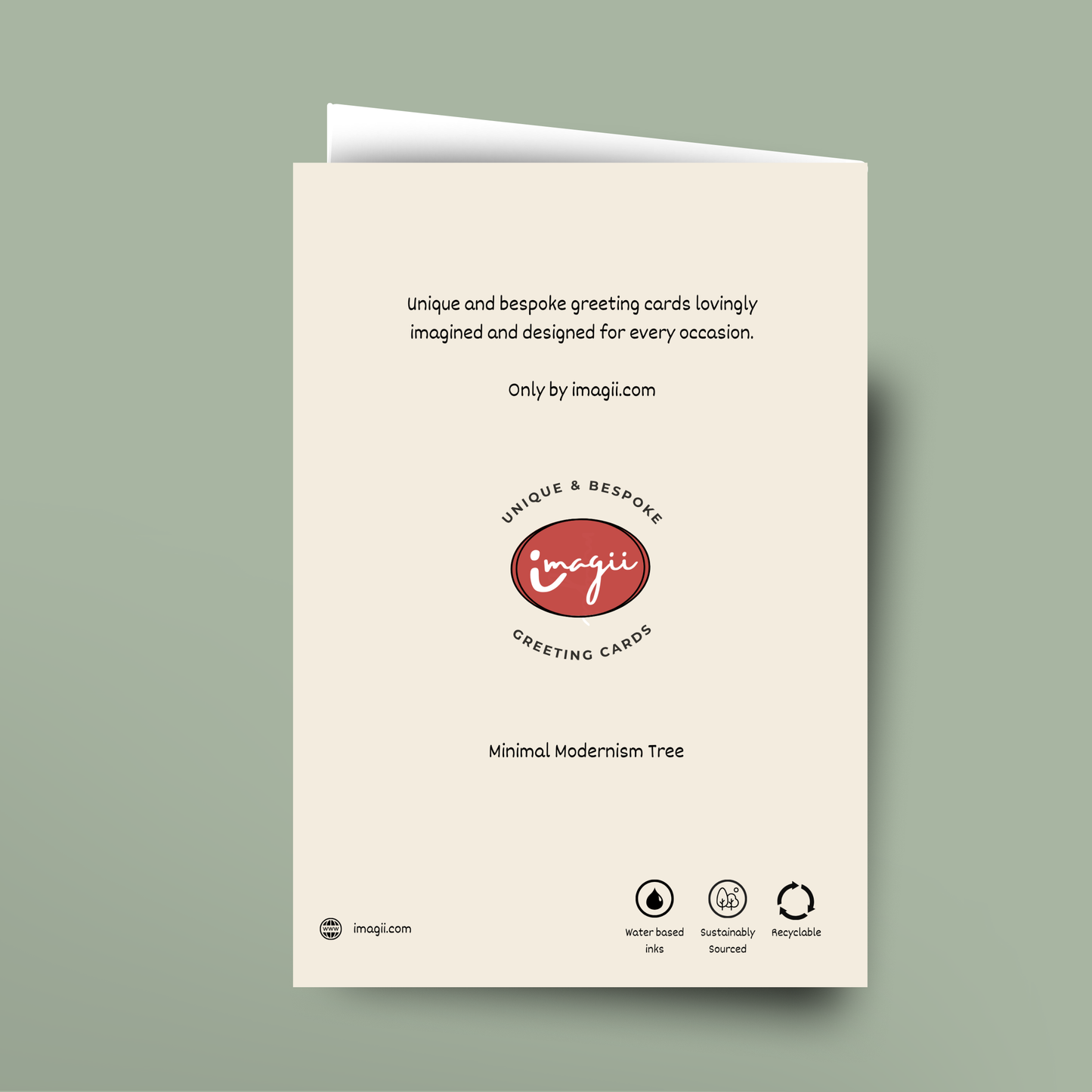 Minimal Modernism Tree - Card