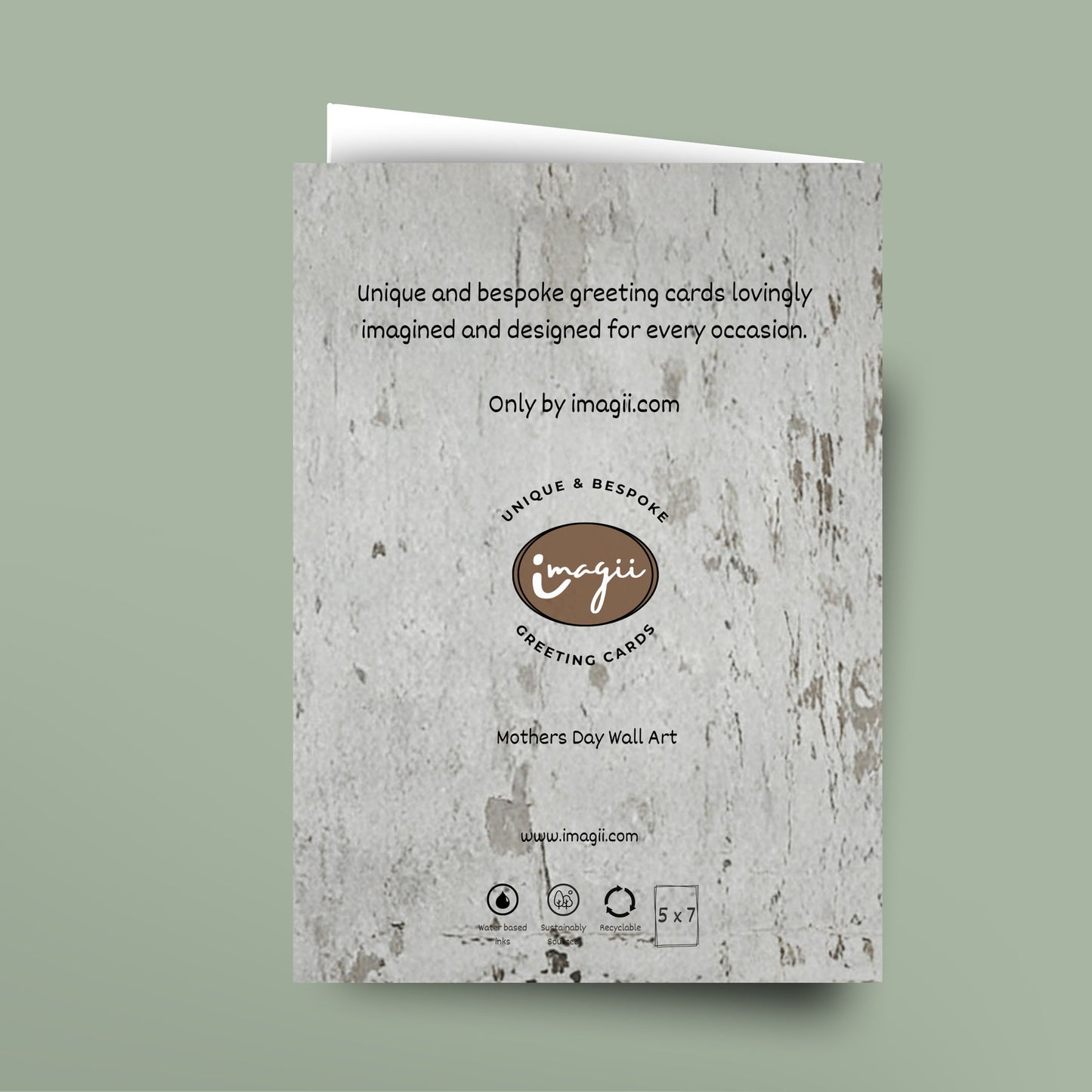 Mothers Day Wall Art card