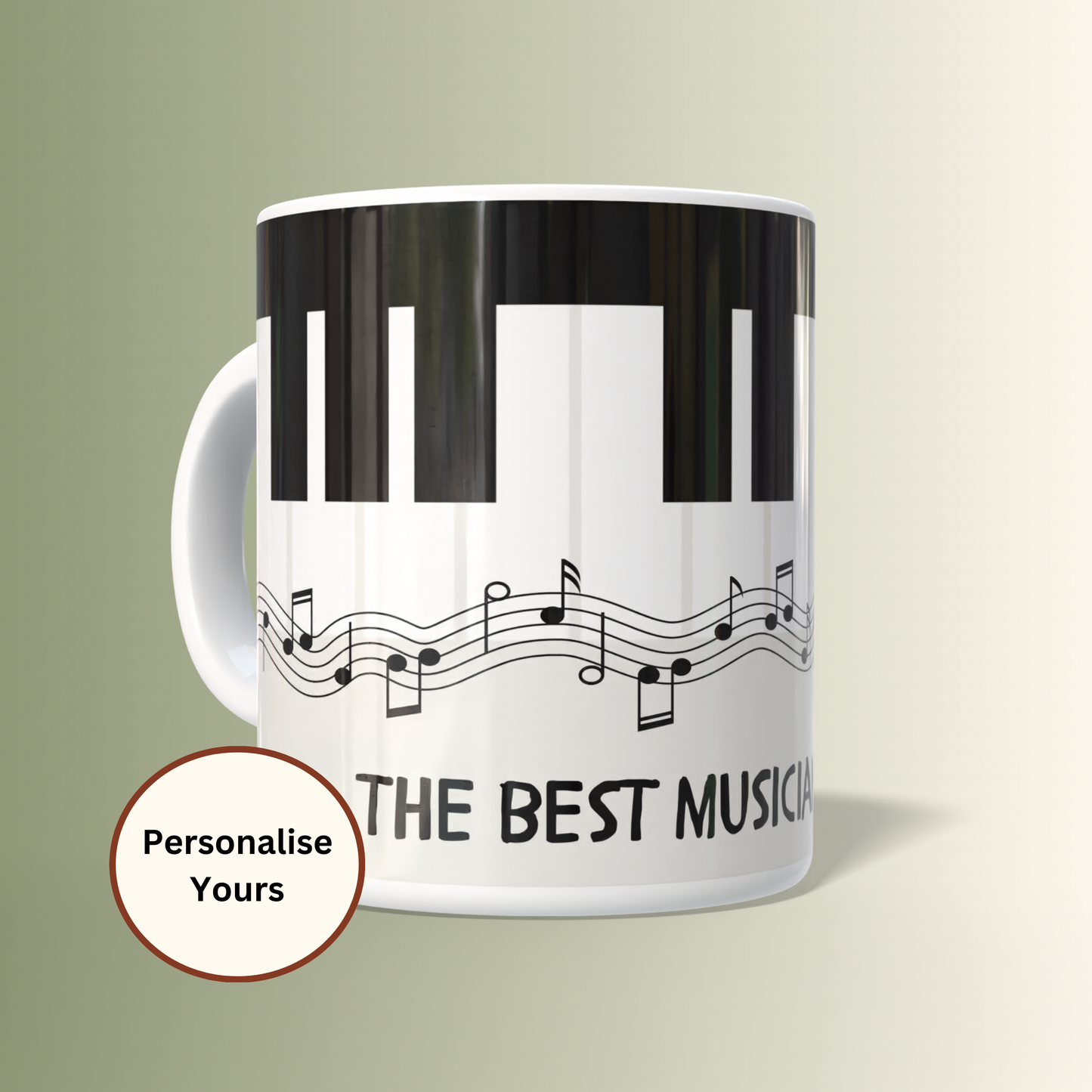 Notes from the Piano Ceramic Mug