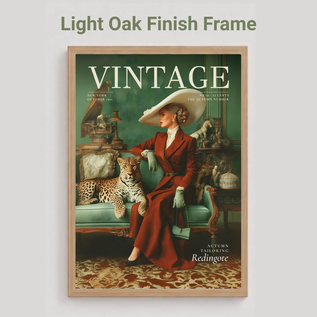 Vintage - Green New York Parlour
