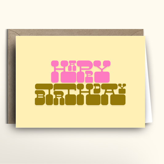 Retro Block Selection - Card