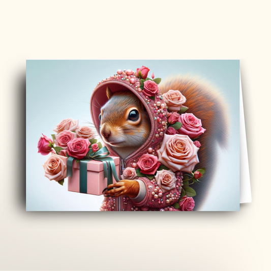 Rosie the Squirrel - Card