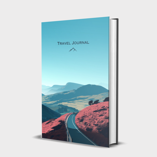 Rouge Blue Travellers Hardcover Notebook