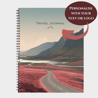 Rouge Travellers Spiral Notebook