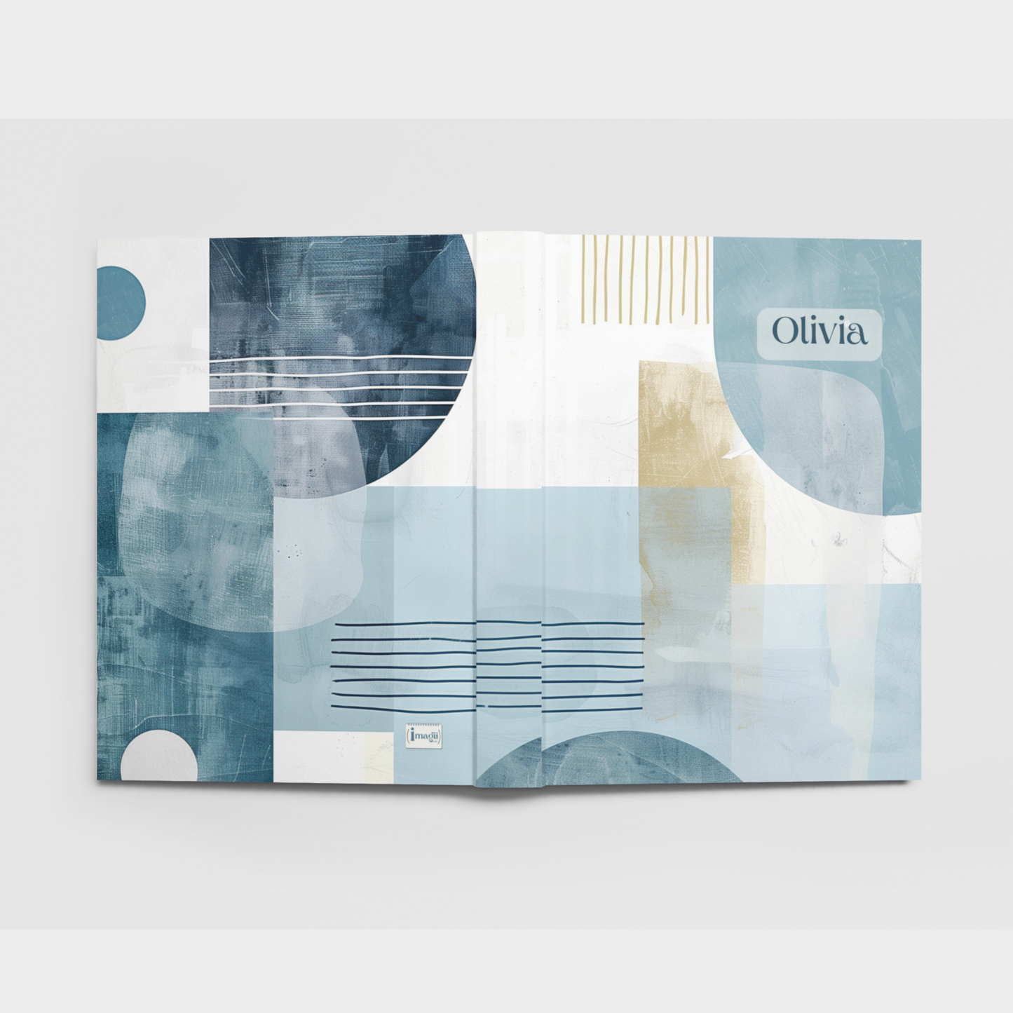 Shaping Thoughts in Blue Hardcover