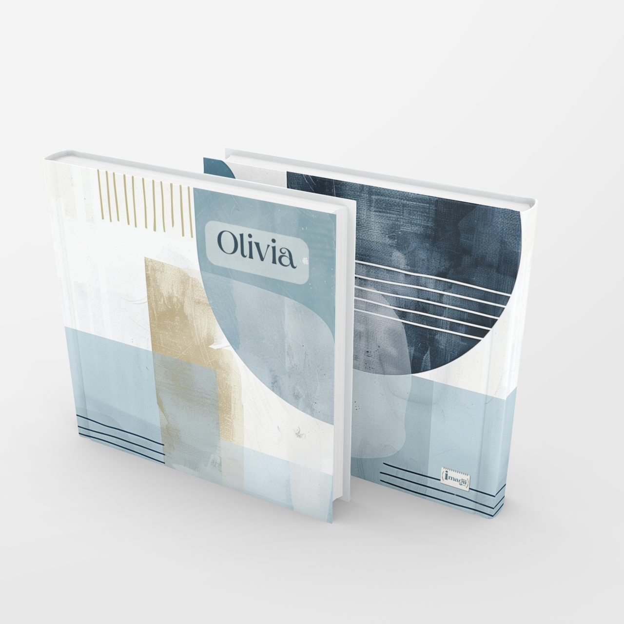 Shaping Thoughts in Blue Hardcover