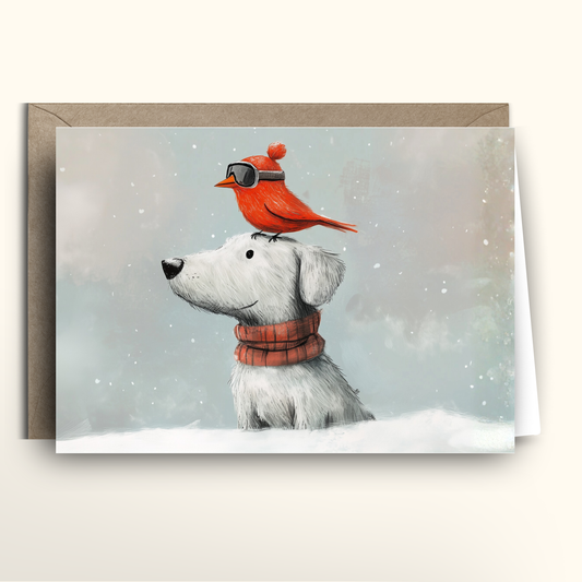 Snowtop Pals - Card