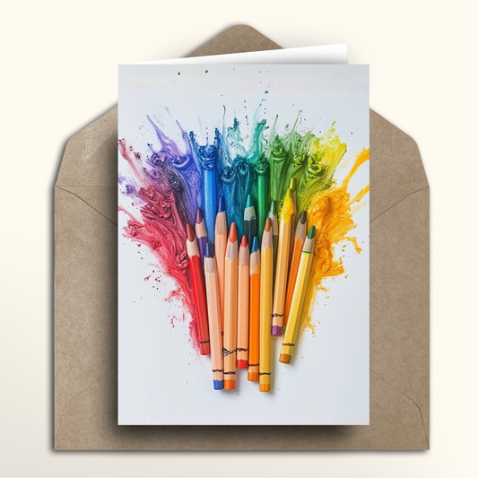 Splash of Notes - Card