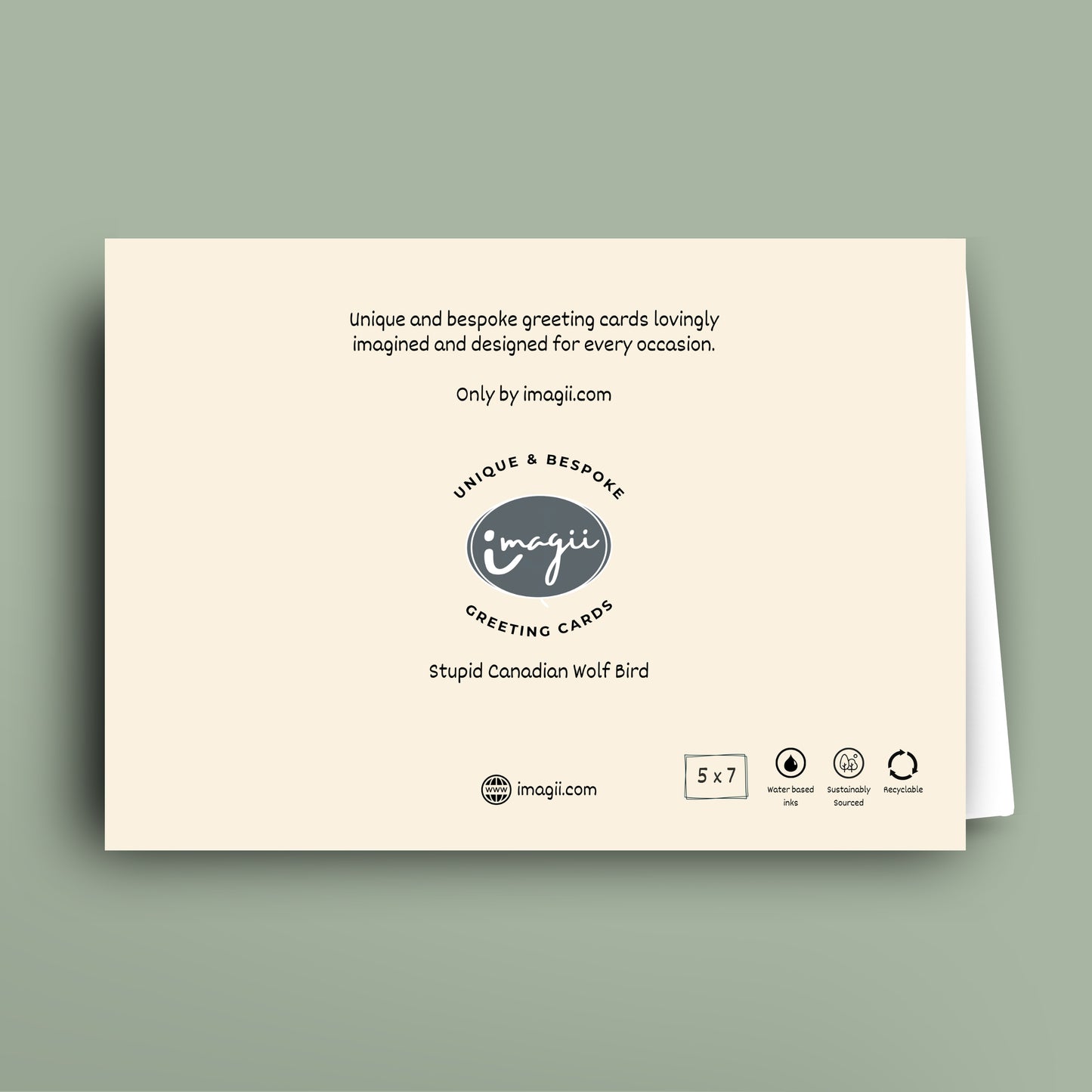 Stupid Canadian Wolf Bird