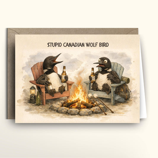 Stupid Canadian Wolf Bird