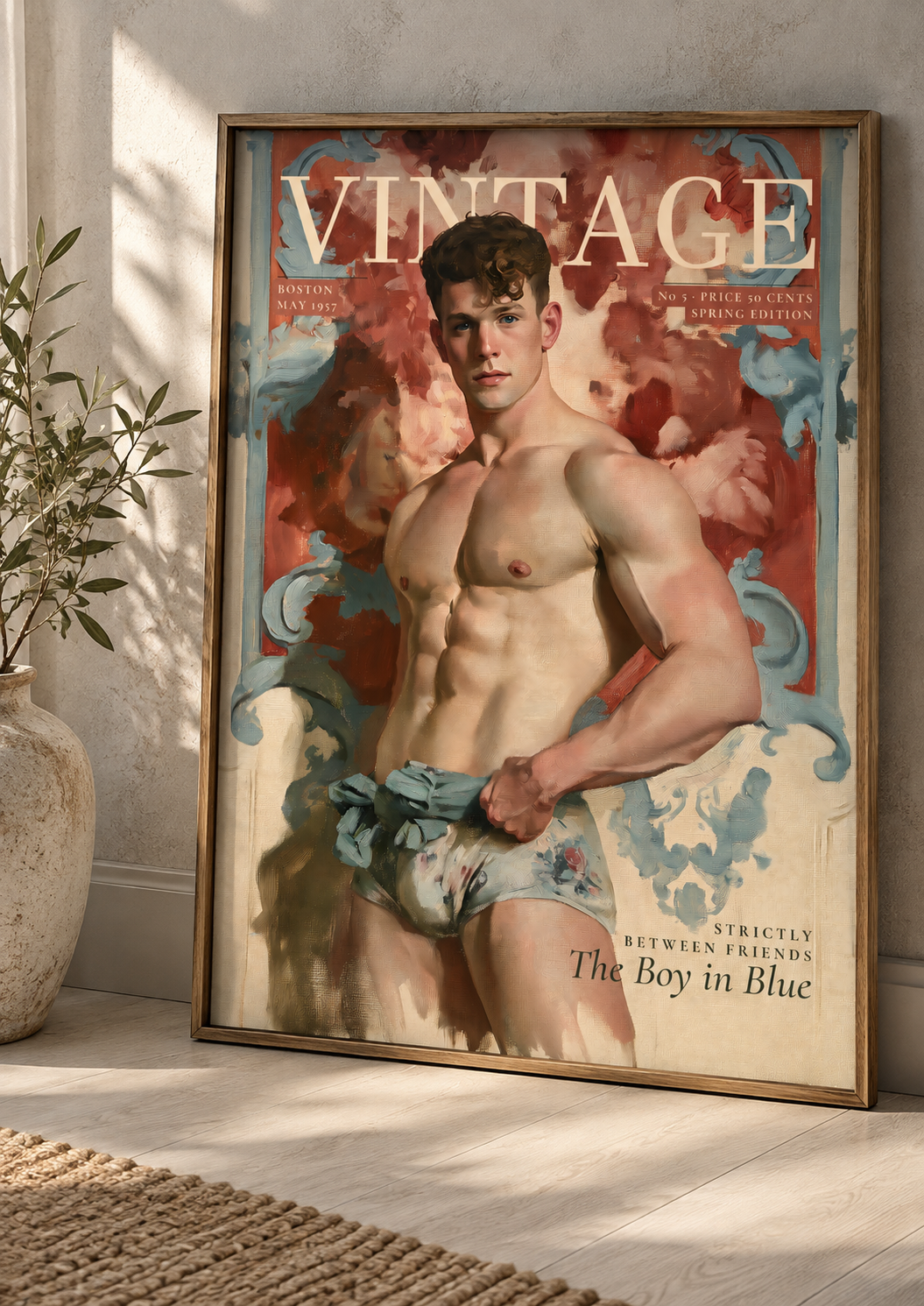 Vintage - Boy in Blue