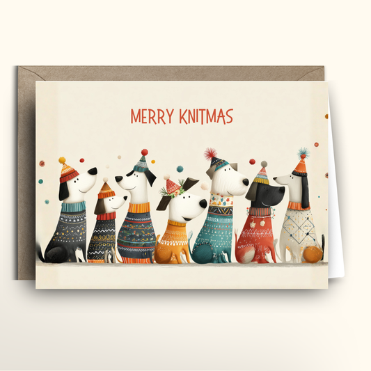 Knitmas Crew - Card