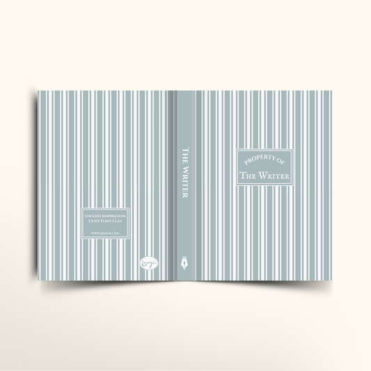 Ticking Stripes - Light Flint Clay- Hardcover