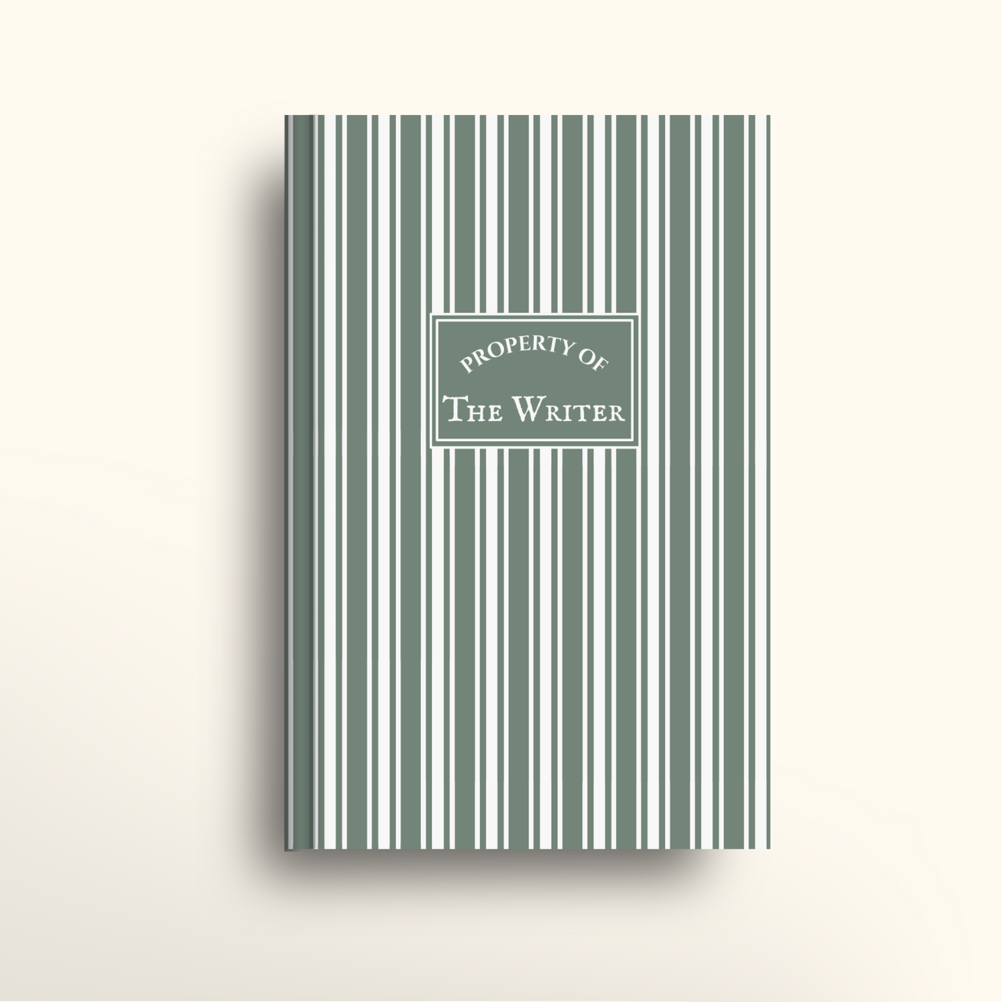 Ticking Stripes - Sage Sand - Pocket