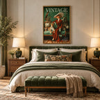Vintage - Green New York Parlour