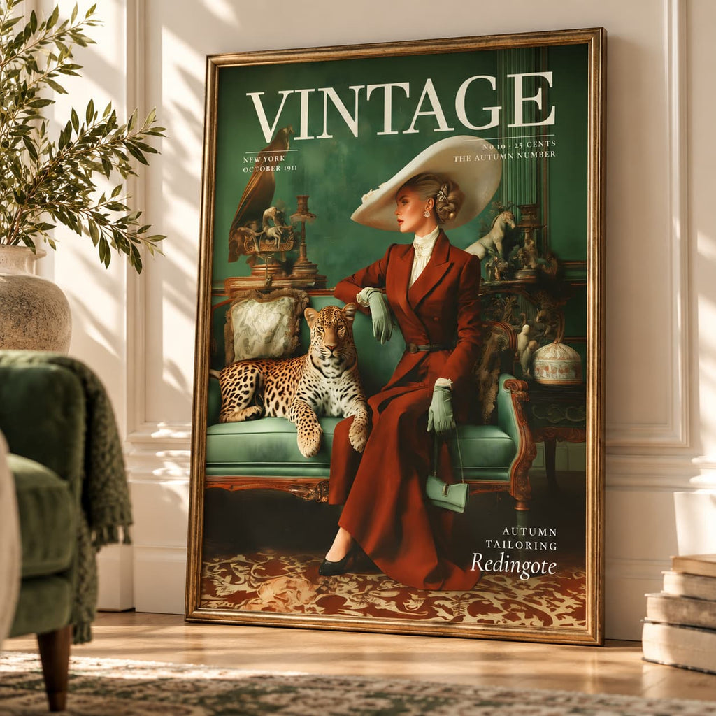 Vintage - Green New York Parlour