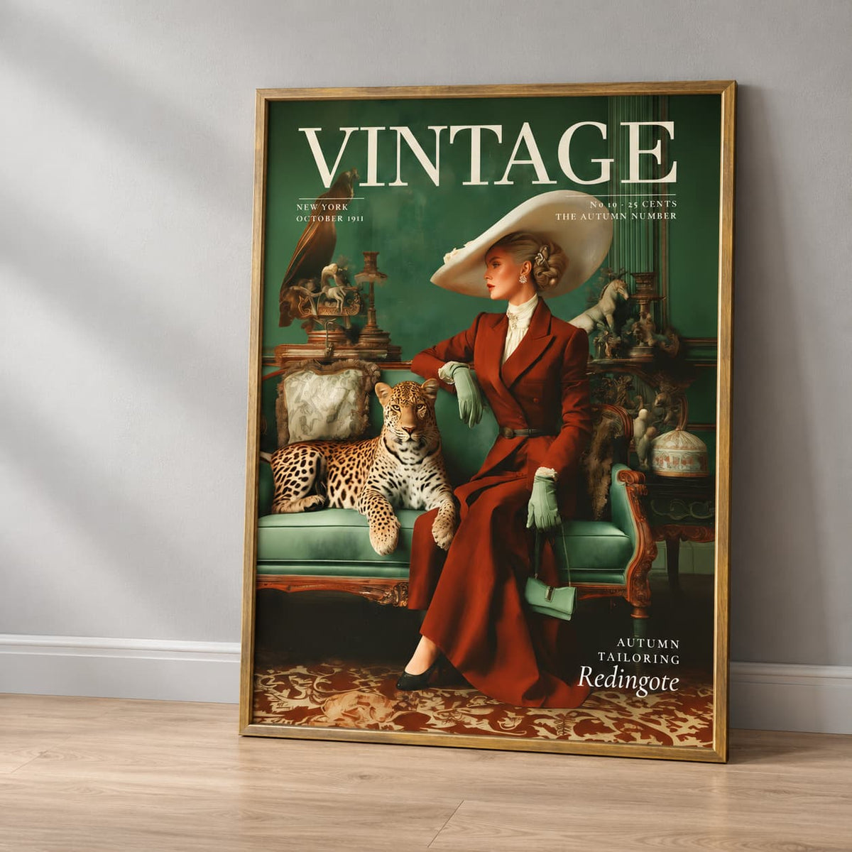 Vintage - Green New York Parlour