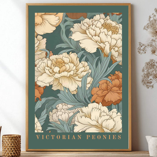 Victorian Peonies Floral
