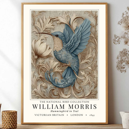 Hummingbird in Teal — Exhibition