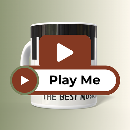 Notes from the Piano Ceramic Mug