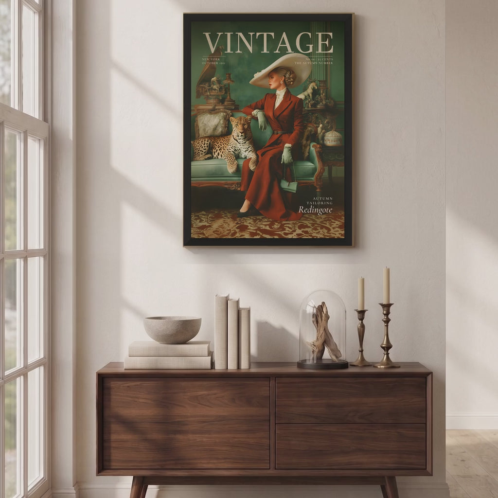 Vintage - Green New York Parlour