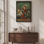 Vintage - Green New York Parlour