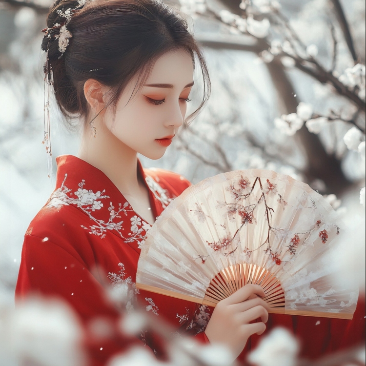 Chinese Hanfu 2 - imagii Greeting Cards