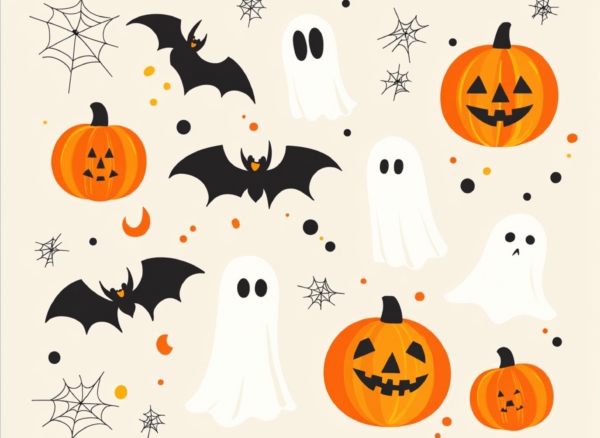 Cute Halloween Images Horizontal 2 greeting card by imagii