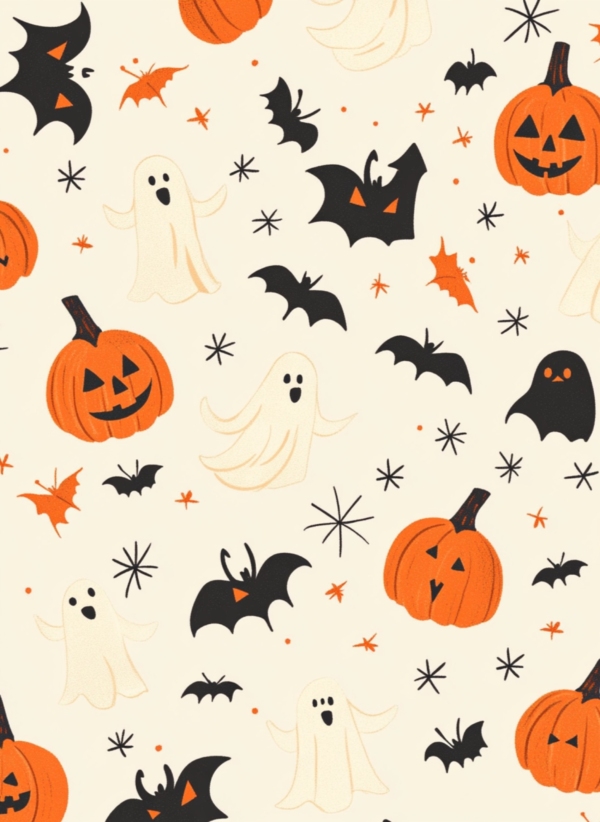 Cute Halloween Images Vertical 2 greeting card