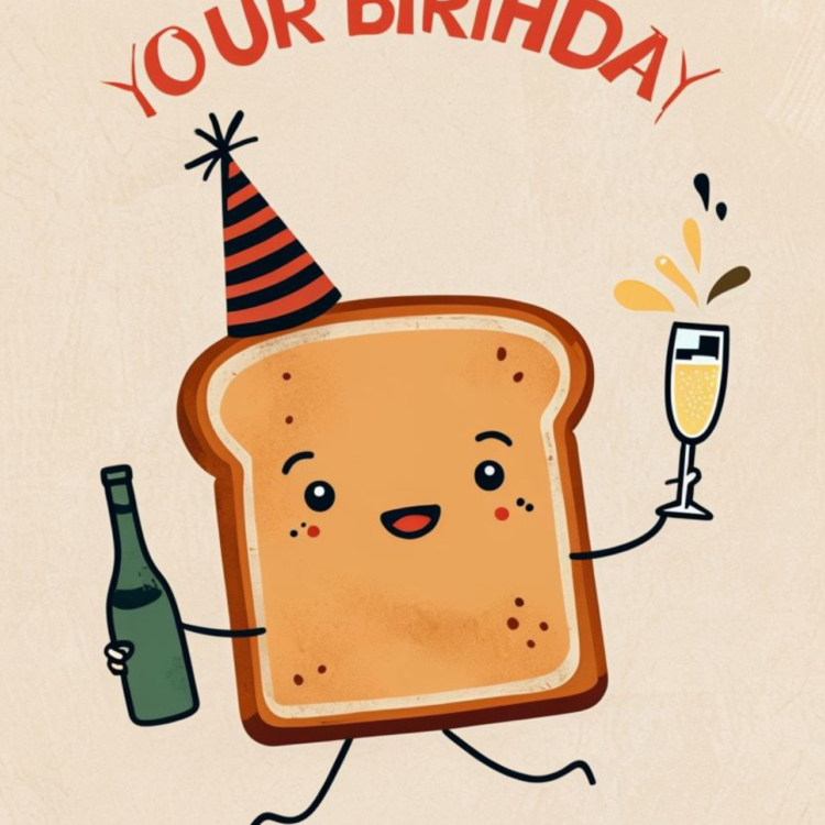 Birthday Toast - imagii Greeting Cards