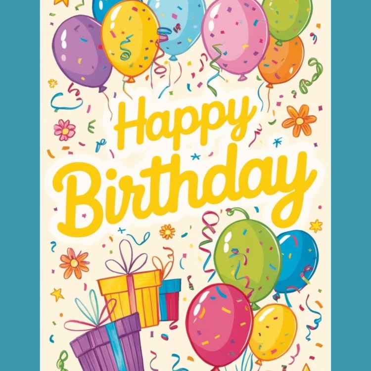 Happy Birthday Balloons 2 - imagii Greeting Cards