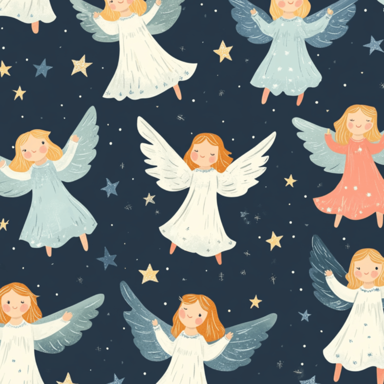 Angel Girls - imagii Greeting Cards