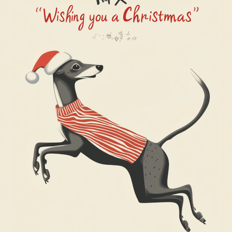 Christmas Dog Card 1 - imagii Greeting Cards