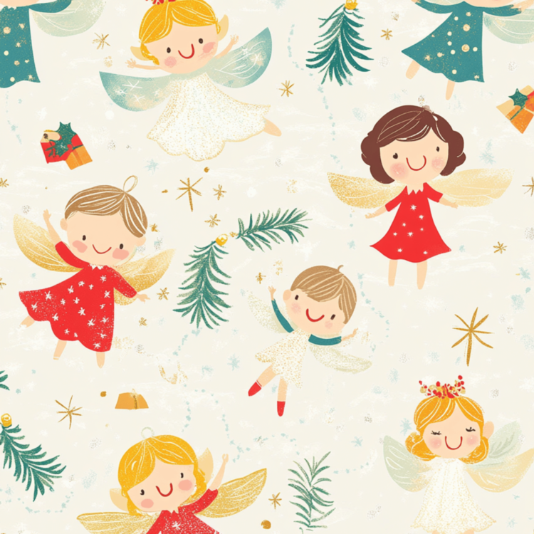 Happy Angels - imagii Greeting Cards