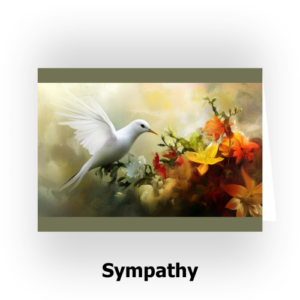 Sympathy category on imagii Greeting Cards